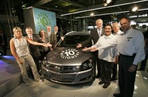Opel Automobile GmbH: Opel Astra feiert Jubiläum - bereits zehnmillionstes Modell produziert