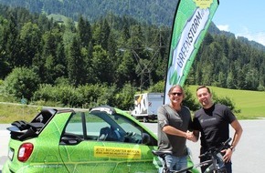 GREENSTORM MOBILITY GMBH: Hubsi Trenkwalder setzt auf E-Fatbike - BILD