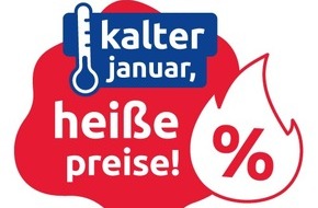 BUDNI Handels- und Service GmbH & Co. KG: kalter Januar – heiße Preise: budni startet mit Knaller-Angeboten ins neue Jahr