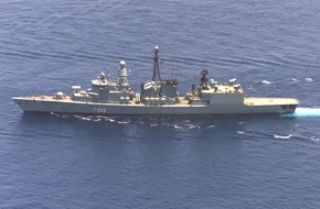 Presse- und Informationszentrum Marine: Deutsche Marine - Pressemeldung/ Pressetermin: Ministerpräsident Beck verabschiedet Fregatte - "Rheinland-Pfalz" löst "Karlsruhe" bei Anti-Piratenmission "Atalanta" ab
