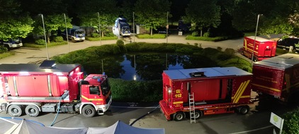 Feuerwehr Mülheim an der Ruhr: FW-MH: Feuerwehr Mülheim unterstützt bei Trinkwassernotversorgung