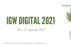 Messe Berlin GmbH: Einladung: Eröffnungspressekonferenz der IGW Digital 2021