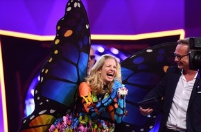 ProSieben: "The Masked Singer" legt kräftig zu! 24,6 Prozent für die neue ProSieben-Show // Susan Sideropoulos schlüpft aus dem Schmetterling