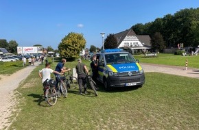 Polizeiinspektion Diepholz: POL-DH: --- Lembruch / Hüde - Polizei kontrolliert Radfahrer in zeitlicher Verbotszone am Dümmer ---