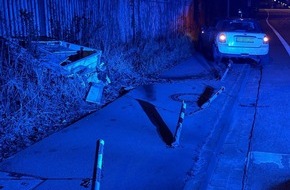 Polizei Bielefeld: POL-BI: Totalschaden: Mini-Fahrer fährt Rennen