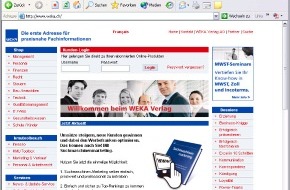 WEKA Business Media AG: WEKA Verlag mit neuer Internetpräsenz: Klare Struktur und grösserere Nutzerfreundlichkeit unter www.weka.ch