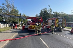 Feuerwehr Dresden: FW Dresden: Rauchentwicklung in einer Pflegeeinrichtung