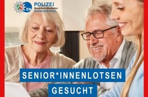 Kreispolizeibehörde Ennepe-Ruhr-Kreis: POL-EN: Ennepe-Ruhr-Kreis- Wir suchen Sie als Senior*innenlotsen in Schwelm!