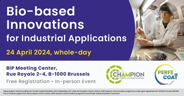 Bio-based innovations for industrial applications: stakeholder event