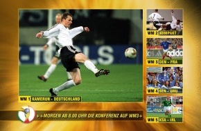 Sky Deutschland: WM der Superlative: 1400 Stunden Fußball-WM auf Premiere / Alle 64
Spiele live / Kompletter Überblick mit WM-Portal / 1400 Stunden
Fußball