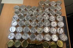 Hauptzollamt Potsdam: HZA-P: Potsdamer Zoll entdeckt bei der Einreise am Flughafen BER 60 Gl&auml;ser Kaviar im Gep&auml;ck einer Reisenden / Nun drohen rechtliche Konsequenzen