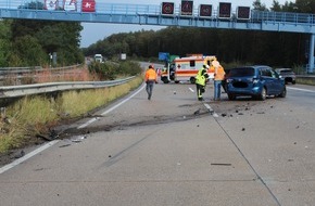 Polizeidirektion Kaiserslautern: POL-PDKL: Unfall mit 2 Verletzten