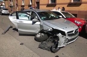 Polizeipräsidium Westpfalz: POL-PPWP: Unfall mit sieben Autos