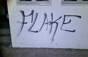 Polizeidirektion Flensburg: POL-FL: Flensburg - Grafitti-Sprüherin auf frischer Tat festgenommen