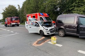 Freiwillige Feuerwehr Breckerfeld: FW-EN: Verkehrsunfall auf der Brantener Straße