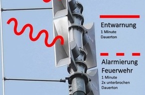 Freiwillige Feuerwehr Werne: FW-WRN: Probealarm der Sirenen! Landesweiter Warntag in NRW
