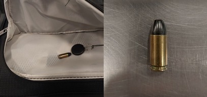 Bundespolizeidirektion Sankt Augustin: BPOL NRW: Scharfe Munition im Handgepäck - Amerikaner muss sich nun verantworten.