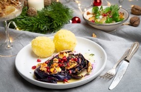 Deutschland - Mein Garten (eine Initiative der Bundesvereinigung der Erzeugerorganisationen Obst und Gemüse / BVEO): We wish you a veggie Christmas! / Himmlischer Genuss ohne Fleisch - Mit saisonal und regional erzeugtem Obst und Gemüse, vor ...