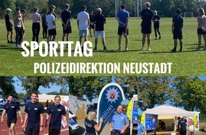 Polizeidirektion Neustadt/Weinstraße: POL-PDNW: Sporttag der Polizeidirektion Neustadt - ein Erfolg!