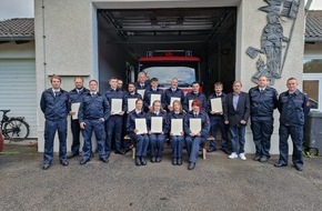 Feuerwehr Iserlohn: FW-MK: Jahresdienstbesprechung der Löschgruppe Kesbern