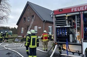 Freiwillige Feuerwehr der Stadt Goch: Feuerwehr Goch: Feuer in Badezimmer: Eine Person kam ins Krankenhaus