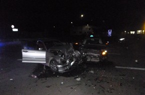 Polizeidirektion Bad Kreuznach: POL-PDKH: Verkehrsunfall mit Personenschaden Gemarkung Simmertal (21.02.2018, 18:45 Uhr)
