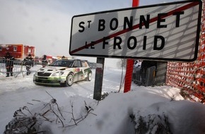 Skoda Auto Deutschland GmbH: Sepp Wiegand und Frank Christian bei der 'Monte': Start zur Königsetappe (BILD)