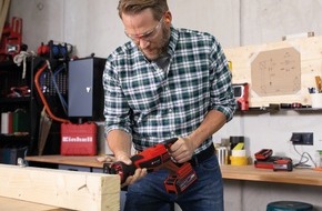 Einhell Germany AG: Compact Einhell Universal Cordless Saw really delivers in the workshop and in the garden
