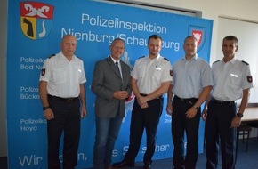 Polizeiinspektion Nienburg / Schaumburg: POL-NI: Nienburg-Neuer Mann im Führungstrio der Nienburger Polizei