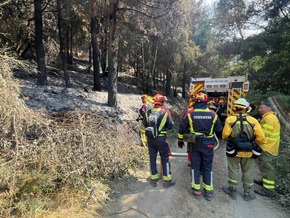 FW-BN: 3. Folgemeldung Feuerwehren aus Bonn, Düsseldorf, Leverkusen, Königswinter und Ratingen auf dem Weg zu Waldbrandeinsatz in Spanien