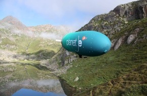 ZDF: ZDF-Zeppelin auf Rheinfahrt /  Zweiteilige "planet e."-Dokumentation über Deutschlands bedeutendsten Fluss (BILD)