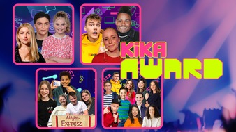 KiKA - Der Kinderkanal ARD/ZDF: "KiKA Award" 2026: Nominierungen in den Kategorien "Content Creator", "Film und Serie", "KiKA Lieblingsmensch" und "Engagement" stehen fest / Publikums-Votings f&uuml;r alle Kategorien ab sofort m&ouml;glich