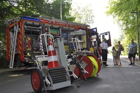 FW-KLE: Freiwillige Feuerwehr Bedburg-Hau informierte auf dem Sommerfest der LVR Kliniken Bedburg-Hau