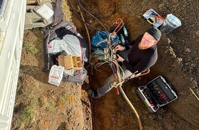 Deutsche Telekom AG: Telekom behebt Glasfaser-Schaden im Berchtesgadener Land