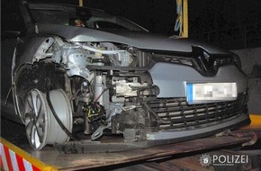 Polizeipräsidium Westpfalz: POL-PPWP: Unfall und Fahrerflucht mit mehr als 2 Promille