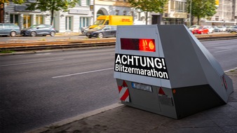 CODUKA GmbH: Fu&szlig; vom Gas: Beim Blitzermarathon wird in der kommenden Woche intensiv geblitzt