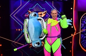 ProSieben: "The Masked Singer" gewinnt mit 24,1 Prozent Marktanteil den Samstagabend / Fußball-Weltmeister Pierre Littbarski lüftet die Hammerhai-Maske