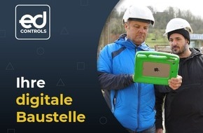Dutchview information technology GmbH: Digitale Baustellendokumentation und Bautagebuch völlig im Griff mit Ed Controls