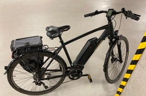 Polizeipräsidium Südhessen: POL-DA: Darmstadt: Wer erkennt sichergestelltes Pedelec?