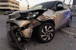 Polizei Bielefeld: POL-BI: Angetrunkener Unfallflüchtiger kommt nicht weit