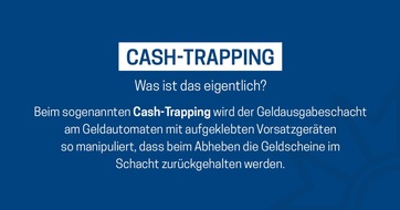 Polizeipräsidium Südhessen: POL-DA: Darmstadt: Kriminelle präparieren Geldautomaten / Polizei ermittelt und gibt Tipps