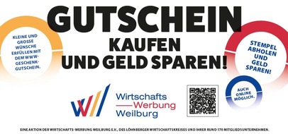 Weilburg-Oberlahn: Geschenkidee Oberlahn-Region: Geldwerten Gutschein kaufen und sparen