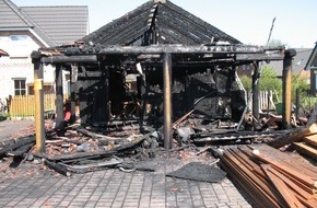 Polizeidirektion Bad Segeberg: POL-SE: Fuhlendorf - Ermittlungen nach Feuer