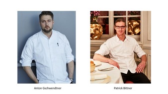 Deutsche Hospitality: Pressemitteilung: "Anton Gschwendtner aus dem Steigenberger Graf Zeppelin mit zwei Michelin-Sternen ausgezeichnet/Patrick Bittner aus dem Steigenberger Frankfurter Hof verteidigt seinen Stern"