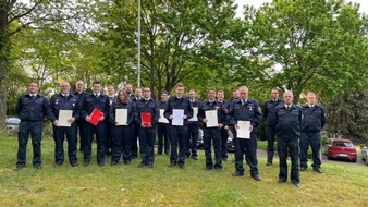 Feuerwehr Iserlohn: FW-MK: Jahresdienstbesprechung der Löschgruppe 34 Leckingsen