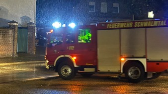 FFW Gemeinde Schwalmtal: FFW Schwalmtal: Sturmtief Walter sorgt für zahlreiche unwetterbedingte Einsätze im Gemeinedegebiet