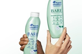 Procter & Gamble Germany GmbH & Co Operations oHG: Anti-Schuppen-Shampoo neu gedacht - Head & Shoulders BARE / Effektiver Schuppenschutz mit einem Minimum an Inhaltsstoffen
