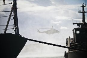Marine - Pressebilder: Tauchen, springen, sprengen - Deutsche Minentaucher zu Gast in finnischen Tiefen (mit Bild)