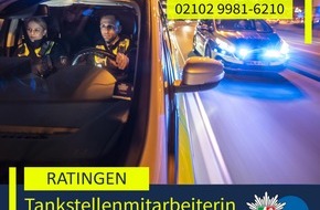 Polizei Mettmann: POL-ME: Bei Diebstahlsversuch: Tankstellenmitarbeiterin geschlagen - 2507058
