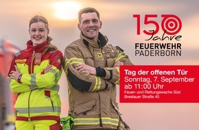 Feuerwehr Paderborn: FW Paderborn: Feuerwehr Paderborn öffnet am 07. September ihre Tore